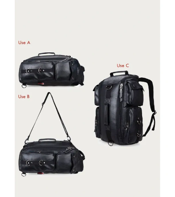 Buy Witzman Vintage Casual School Laptop Daypack Outdoor Hiking Travel Backpack Online