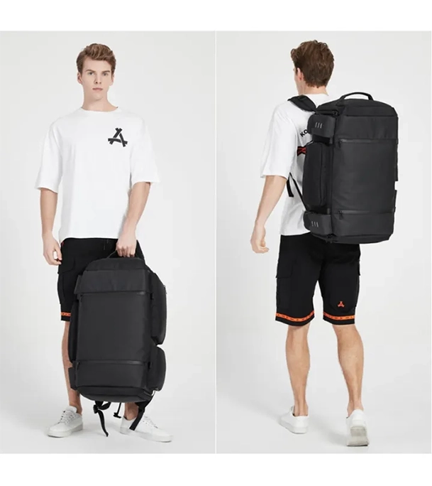 Buy Ozuko 9326 New Multifunctional Large Capacity Waterproof Luggage Anti Theft USB Sports Laptop Duffle 