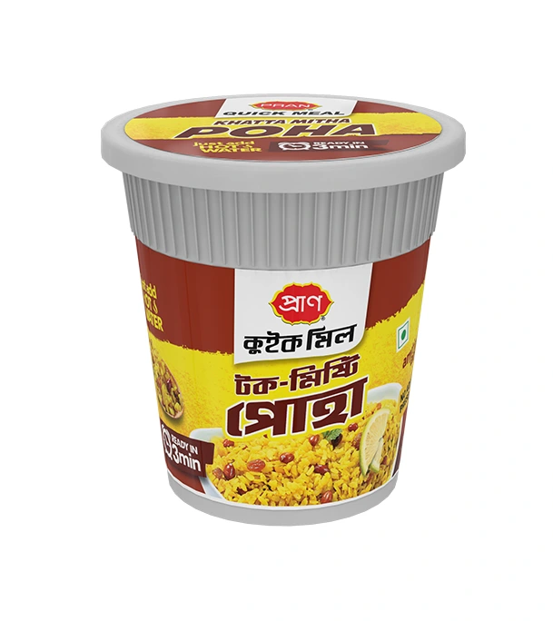 Buy Pran Instant Khatta Mitha Poha 80g Online