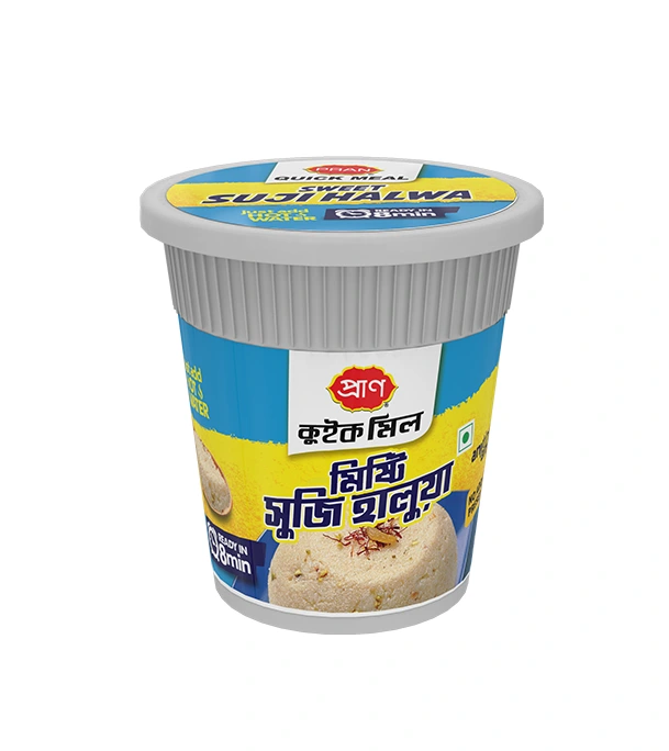 Buy Pran Instant Sugar Suji Halwa 100g Online