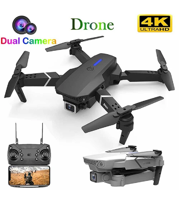 Buy E88 Camera Drone with camera (Amusement purpose) at best price in Bangladesh