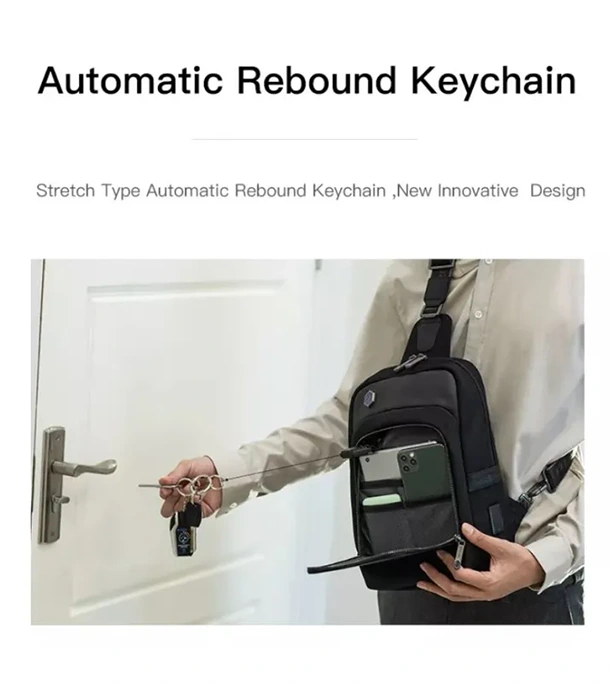 Buy Arctic Hunter XB00116 Leather Crossbody Business Waterproof IPAD Bag With USB Online