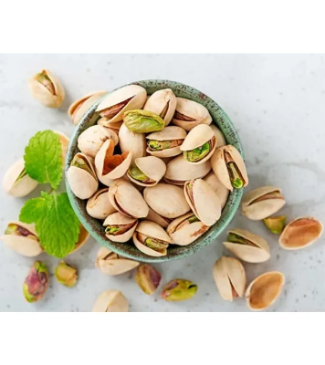 Picture of Premium Salted Pista Badam Baja Pesta Nuts - 100 gm Pistachio