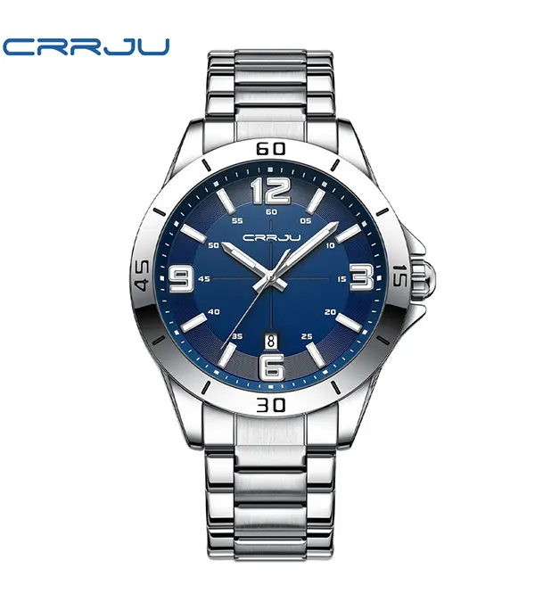 Picture of Fashion New Men Watch Quartz Stainless Steel Luxury Wristwatch