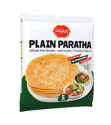 Buy PRAN Plain Paratha (5Pcs)- 400gm Online