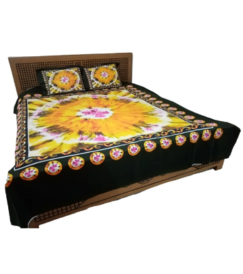 Picture of Cotton Panel Bed Sheet King Size
