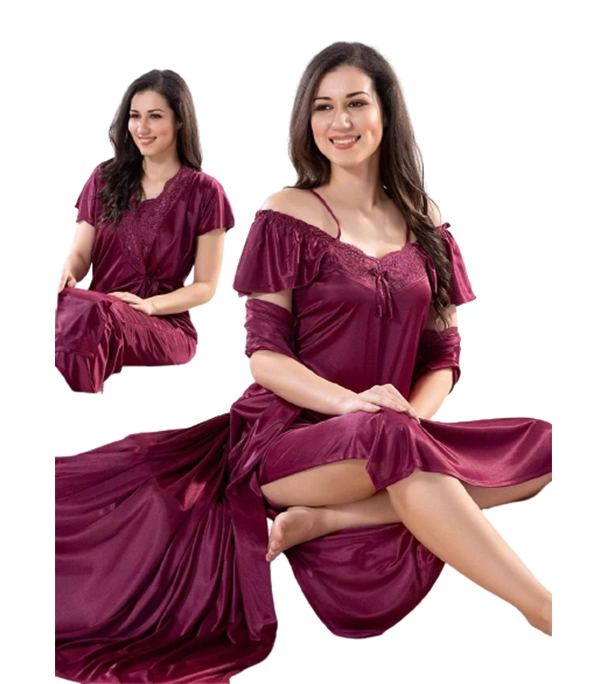 Buy Premium Quality 2 Part Night Wear for Women Online at Best Price In Bangladesh