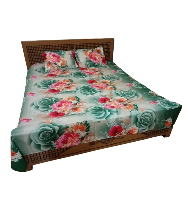 Buy Cotton Panel Bedsheet King Size at Best Price In Bangladesh