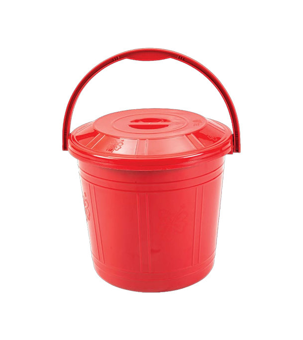 Buy Classic Bucket 20L Red With Lid-TEL at Best Price In Bangladesh