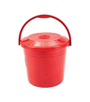 Buy Classic Bucket 20L Red With Lid-TEL at Best Price In Bangladesh