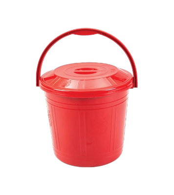 Buy Classic Bucket 30L with Lid Red-TEL at Best Price In Bangladesh