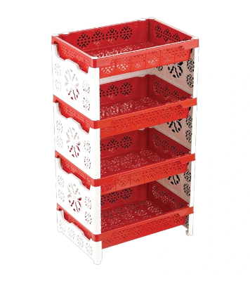 Buy Crown Fence Rack (Red+White)-TEL at Best Price In Bangladesh