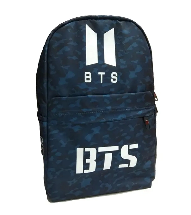 Picture of Bts Logo Backpack Blue