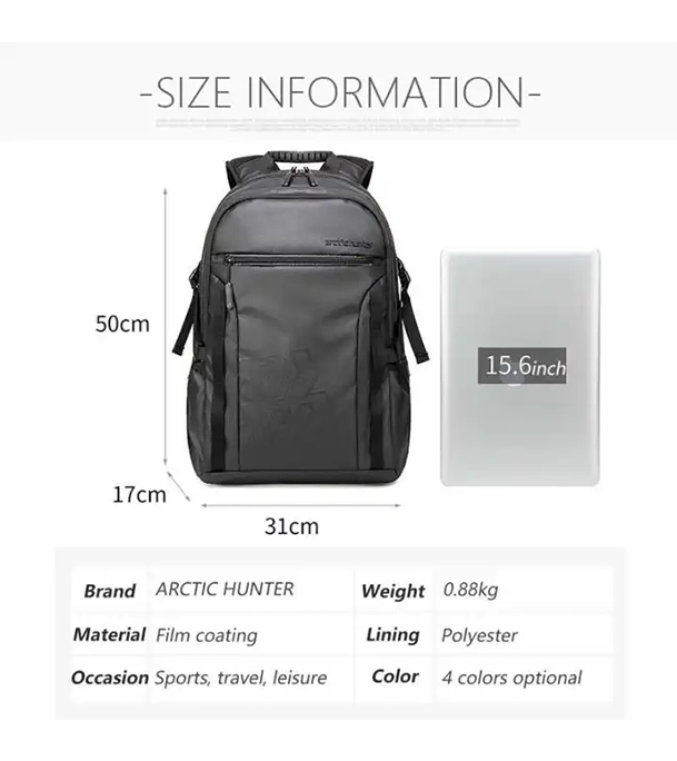Buy ARCTIC HUNTER School Backpack For Men  Online
