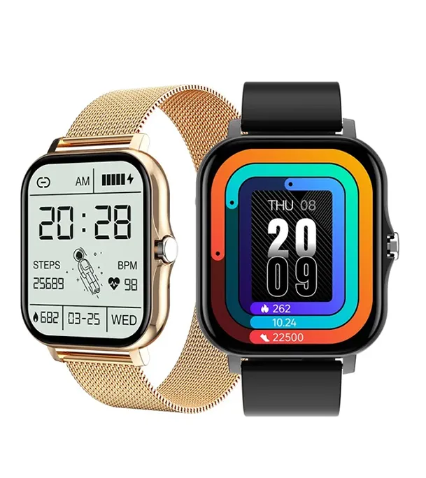 Buy GT20 2021 Smart Watch Men Women 1.69 Inch Display Water Resistant Android Fitness Tracker- Pink  Online in Bangladesh at Best Prices 