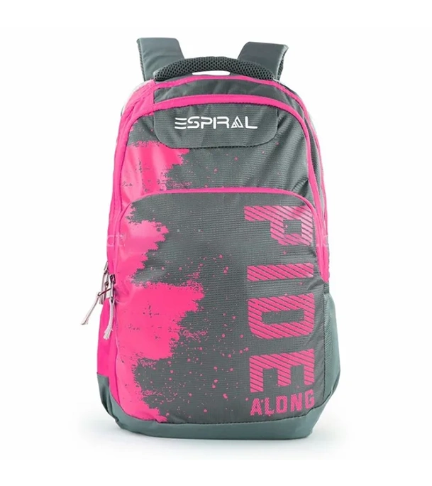 Buy Espiral Ride Along Nylon Fabric School College Backpack Lightweight at Best Price In Bangladesh