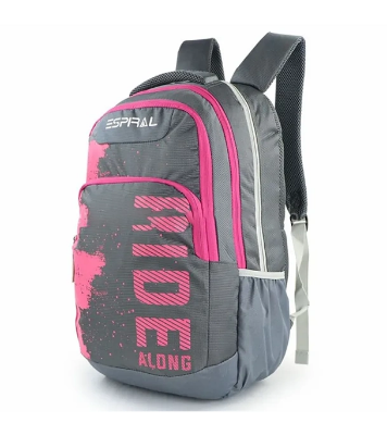 Buy Espiral Ride Along Nylon Fabric School College Backpack Lightweight at Best Price In Bangladesh