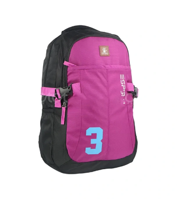 Buy Espiral 202402 3Series Nylon Fabric School College Backpack Lightweight at Best Price In Bangladesh