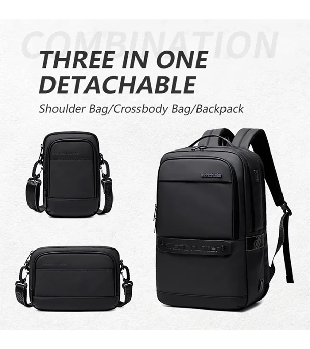 Buy ARCTIC HUNTER 3 in 1 Multifunction Backpack Travel Business Laptop Portable Handbag/Shoulder Men Bag B00483 at Best Price In Bangladesh