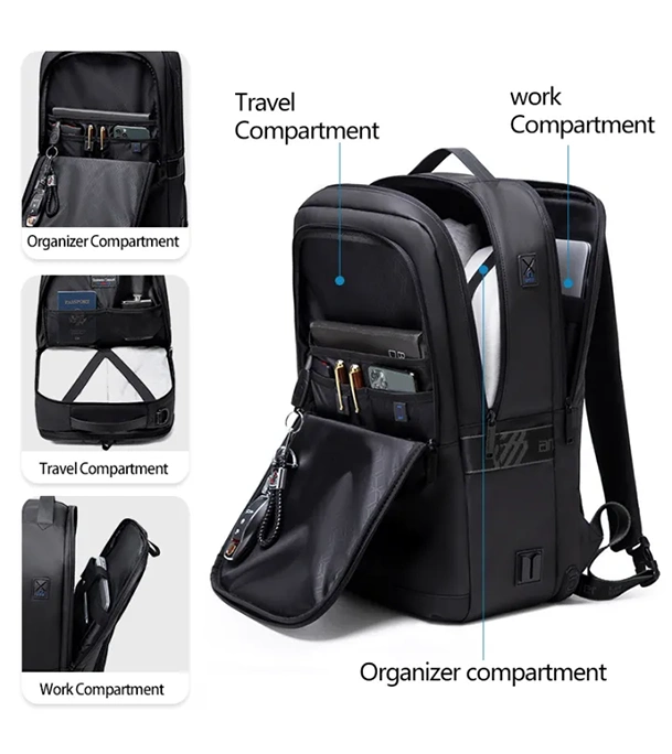 Buy ARCTIC HUNTER 3 in 1 Multifunction Backpack Travel Business Laptop Portable Handbag/Shoulder Men Bag B00483 at Best Price In Bangladesh