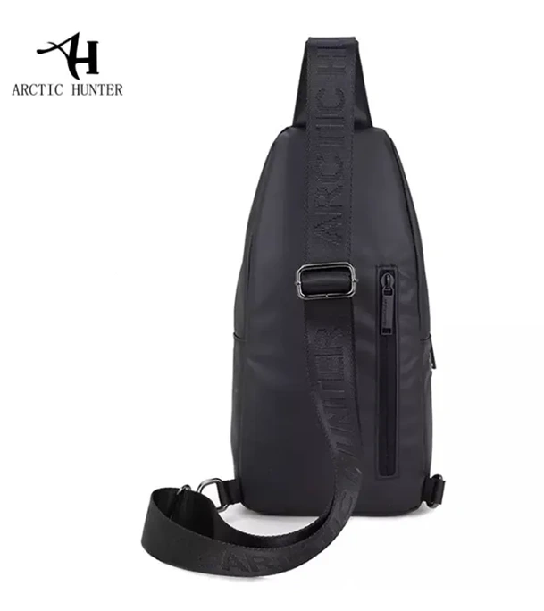 Buy ARCTIC HUNTER Male Casual Black Chest Bag Waterproof Messenger Bags Small Travel CrossBody Shoulder Bag at Best Price In Bangladesh
