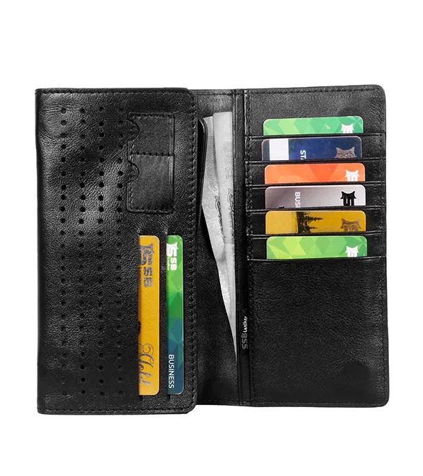 Buy Premium Plain Soft Long Leather Wallet At Best Price In Bangladesh