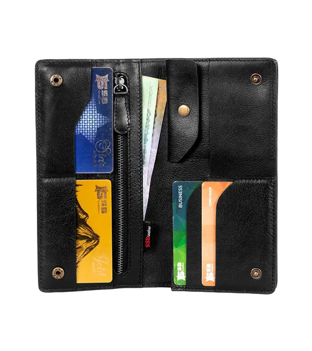 Buy SSB Premium Leather Long Wallet At Best Price In Bangladesh