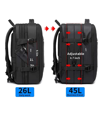 Buy BANGE BG1908D Large Capacity Expandable Multi-Purpose Backpack at Best Price In Bangladesh