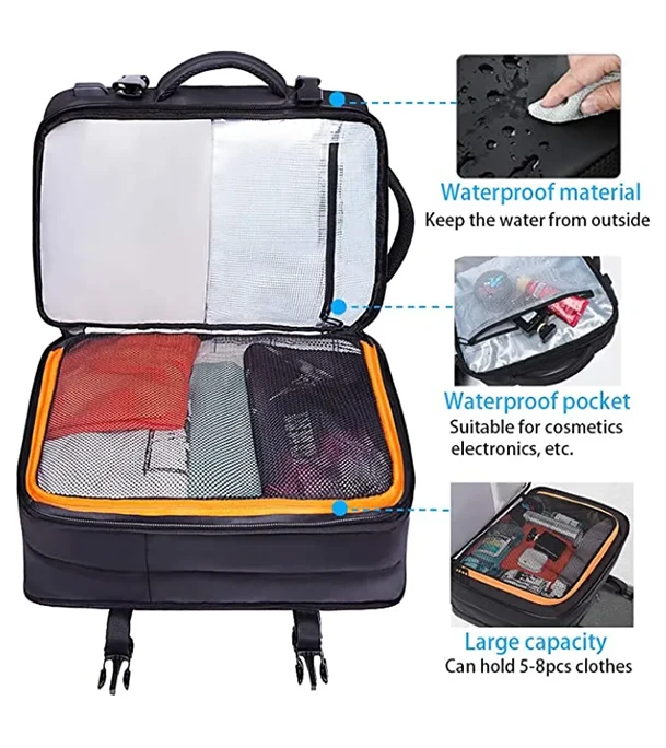 Buy BANGE BG1908D Large Capacity Expandable Multi-Purpose Backpack at Best Price In Bangladesh