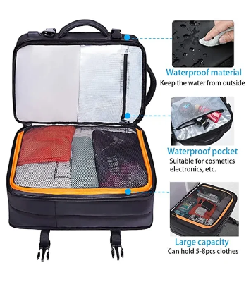 Buy BANGE BG1908D Large Capacity Expandable Multi-Purpose Backpack at Best Price In Bangladesh