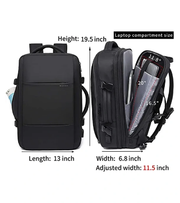 Buy BANGE BG1908D Large Capacity Expandable Multi-Purpose Backpack at Best Price In Bangladesh