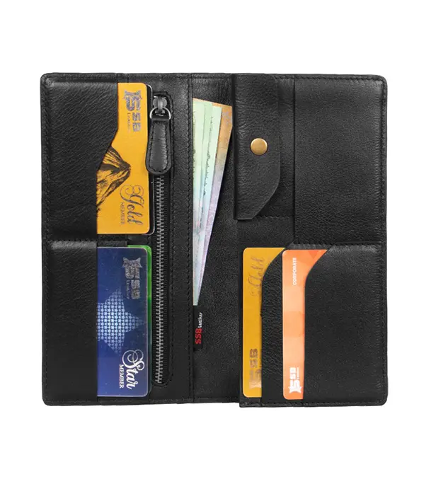 Buy SSB Premium Leather Long Wallet At Best Price In Bangladesh