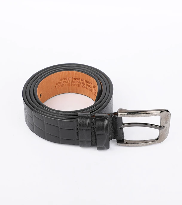 Genuine Leather Premium Quality Belt For Men  at Best Price In Bangladesh