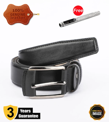 Genuine Leather Premium Quality Belt For Men  at Best Price In Bangladesh
