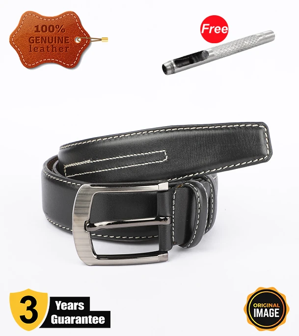 Genuine Leather Premium Quality Belt For Men  at Best Price In Bangladesh