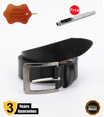 Genuine Leather Premium Quality Belt For Men  at Best Price In Bangladesh