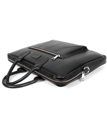 Black Leather Laptop Bag  At Best Price In Bangladesh