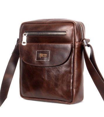 Oil Pull Up Premium Leather Messenger Bag At Best Price In Bangladesh