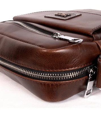 Oil Pull Up Premium Leather Messenger Bag At Best Price In Bangladesh