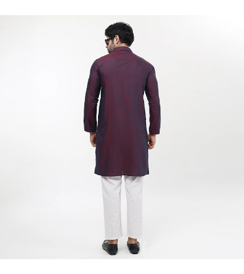 Picture of Fine Tex Clothing's Aristocratic Quality Embroidered Panjabi For Men
