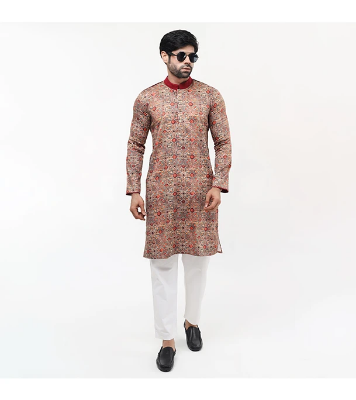 Picture of Fine Tex Clothing's Aristocratic Quality Embroidered Panjabi For Men