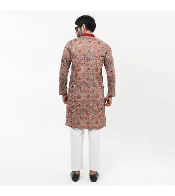 Picture of Fine Tex Clothing's Aristocratic Quality Embroidered Panjabi For Men