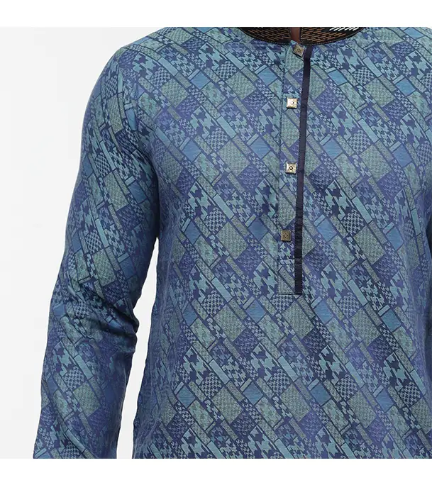 Picture of Fine Tex Clothing's Aristocratic Quality Embroidered Panjabi For Men