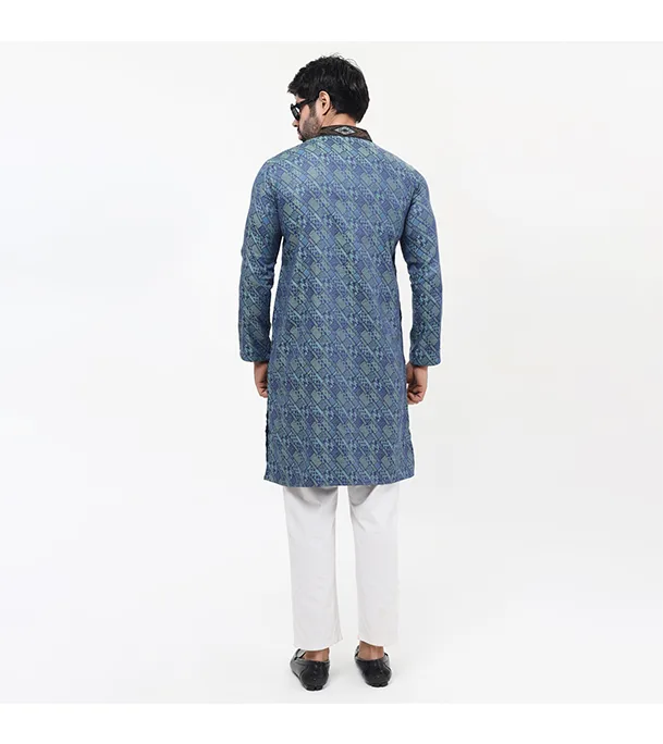 Picture of Fine Tex Clothing's Aristocratic Quality Embroidered Panjabi For Men