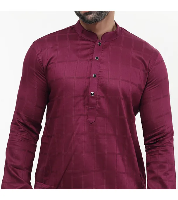 Picture of Fine Tex Clothing's Aristocratic Quality Embroidered Panjabi For Men