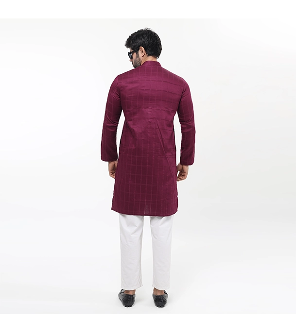 Picture of Fine Tex Clothing's Aristocratic Quality Embroidered Panjabi For Men