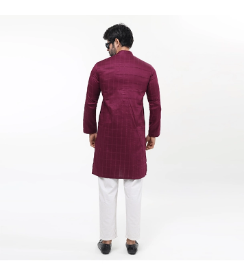 Picture of Fine Tex Clothing's Aristocratic Quality Embroidered Panjabi For Men