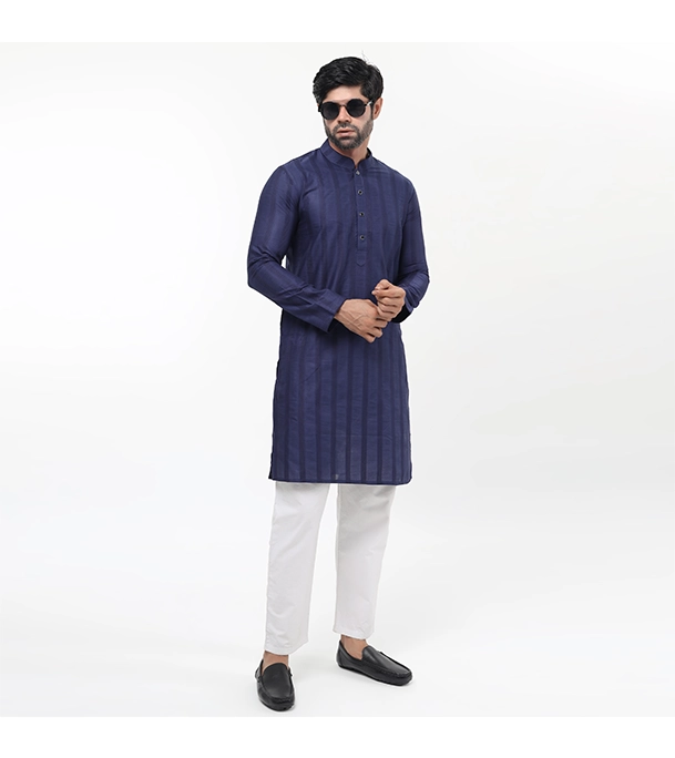 Picture of Fine Tex Clothing's Aristocratic Quality Embroidered Panjabi For Men