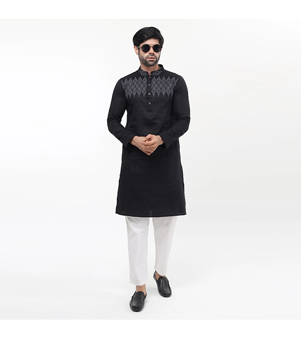 Picture of Fine Tex Clothing's Aristocratic Quality Embroidered Panjabi For Men