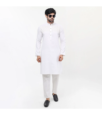 Picture of Fine Tex Clothing's Aristocratic Quality Embroidered Panjabi For Men